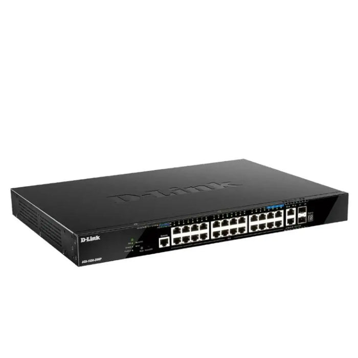 Switch D-Link DGS-1520-28MP/E - Компютър Мрежи и компоненти<<<Компютри| Електроника<<<BigBuy&&&Суичове<<<Компютър Мрежи