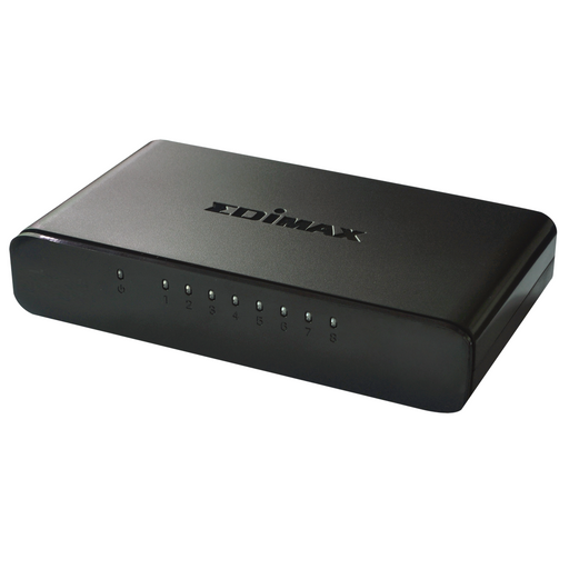 Switch EDIMAX ES-3308P 8 ports 10/100Mbps - Суичове - без контрол<<<Мрежово оборудване<<<ValiAPI&&&Компютър Мрежи и
