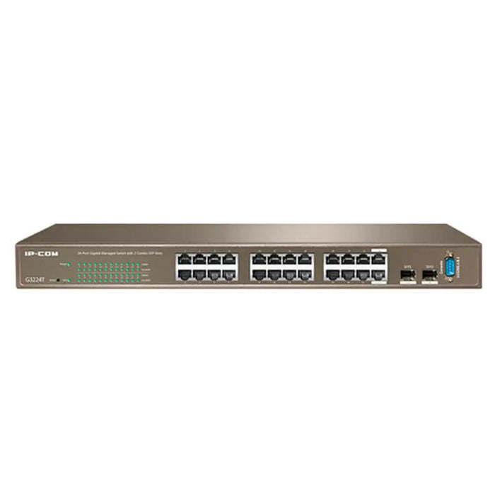 Switch Ip-Com G3224T 24-PORTS - Компютър Мрежи и компоненти<<<Компютри| Електроника<<<BigBuy&&&Суичове<<<Компютър Мрежи