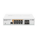Switch MikroTik CRS112-8P-4S-IN 8 x Gigabit Ethernet ports 10/100/1000Mbps 4 x SFP - Суичове - с контрол<<<Мрежово