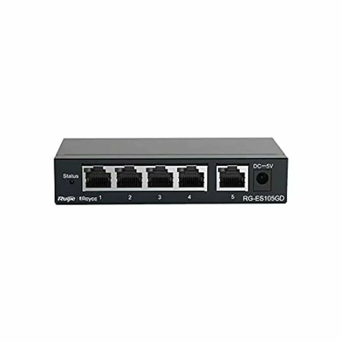 Switch Ruijie RG-ES105GD - Компютър Мрежи и компоненти<<<Компютри| Електроника<<<BigBuy&&&Суичове<<<Компютър Мрежи и