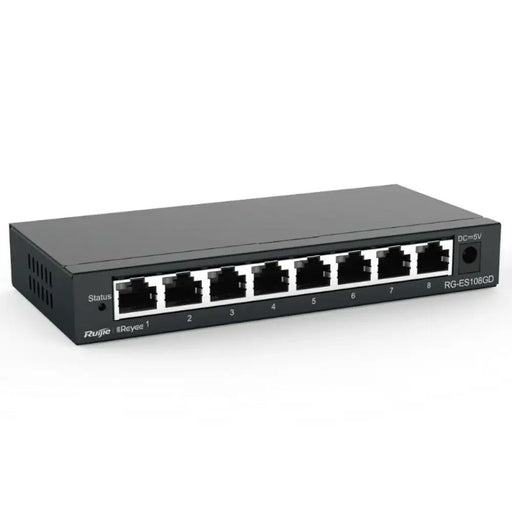 Switch Ruijie RG-ES108GD - Компютър Мрежи и компоненти<<<Компютри| Електроника<<<BigBuy&&&Суичове<<<Компютър Мрежи и