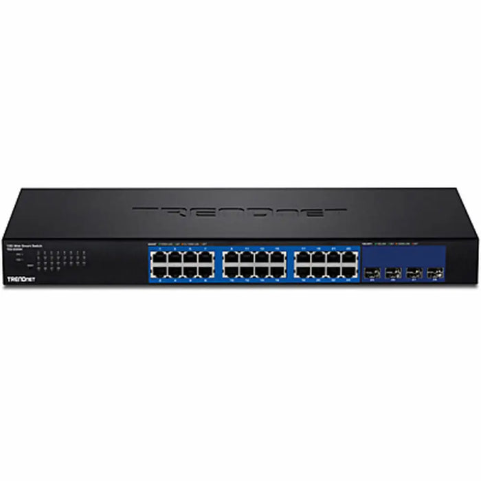 Switch Trendnet TEG-30284 1000 Mbit/s Black - Компютър Мрежи и компоненти<<<Компютри|