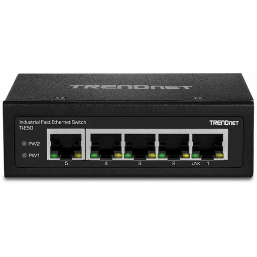 Switch Trendnet TI-E50 RJ-45 x 5 Black - Компютър Мрежи и компоненти<<<Компютри|