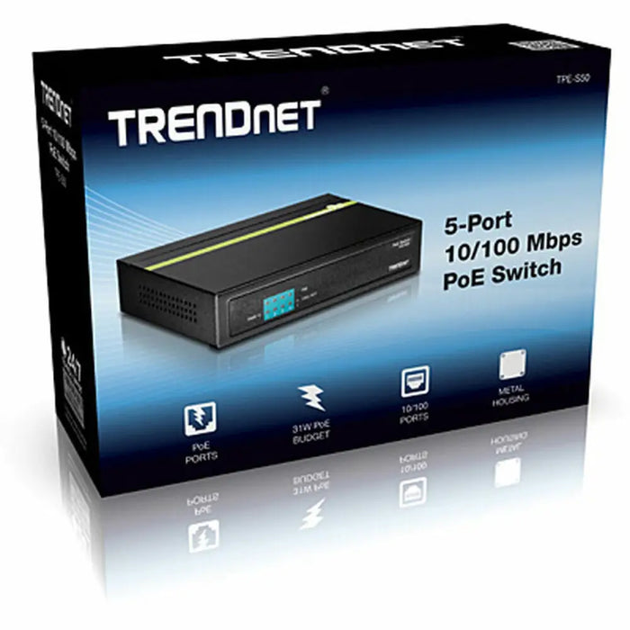 Switch Trendnet TPE-S50 - Компютър Мрежи и компоненти<<<Компютри| Електроника<<<BigBuy&&&Суичове<<<Компютър Мрежи и
