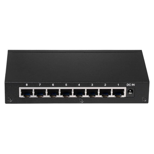 Switch with 8 ports EDIMAX GS-1008E V2 Gigabit - Суичове - без контрол<<<Мрежово оборудване<<<ValiAPI