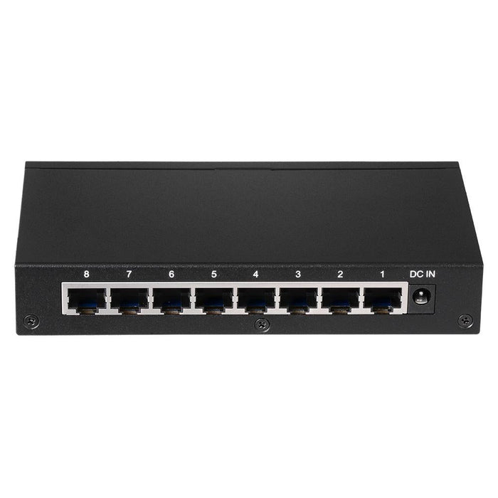 Switch with 8 ports EDIMAX GS-1008E V2 Gigabit - Суичове - без контрол<<<Мрежово оборудване<<<ValiAPI