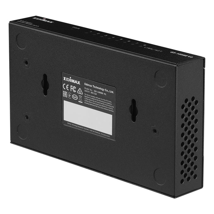 Switch with 8 ports EDIMAX GS-1008E V2 Gigabit - Суичове - без контрол<<<Мрежово оборудване<<<ValiAPI