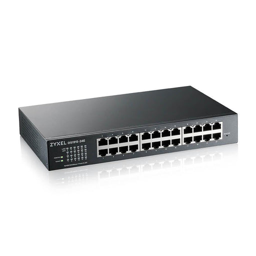 Switch ZyXEL GS1915-24E 24-Port Gigabit Managed Cabinet Mount - Managed Switches<<<ZyXEL<<<ZyXEL<<<PolyComp&&&Суичове