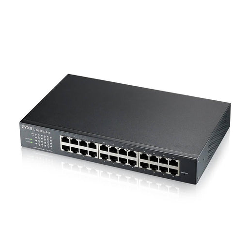 Switch ZyXEL GS1915-24E 24-Port Gigabit Managed Cabinet Mount - Managed Switches<<<ZyXEL<<<ZyXEL<<<PolyComp&&&Суичове
