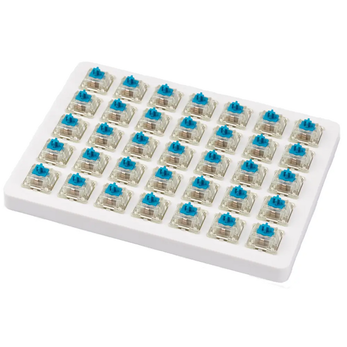 Switches for mechanical keyboard Keychron Cherry MX Blue RGB Switch Set 35 pieces - Геймърски аксесоари<<<Геймърска