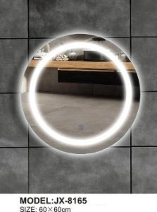 MIRROR WITH LED LIGHTING JX8165 60x60