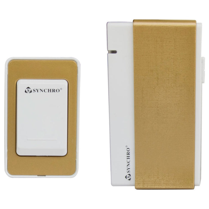 WIRELESS DOORBELL GOLD SYNCHRO JXA-DS 109