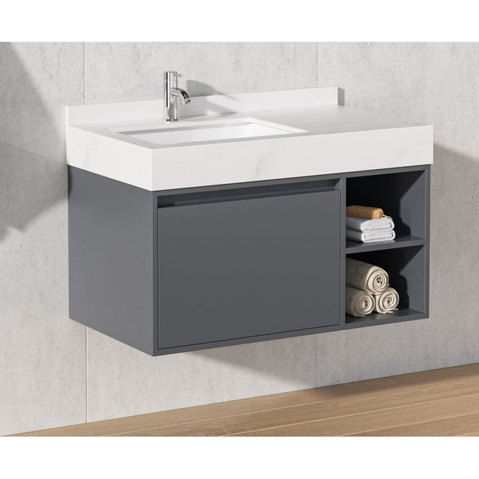 BATHROOM CABINET WITH SYNCHRO WASHBASIN
