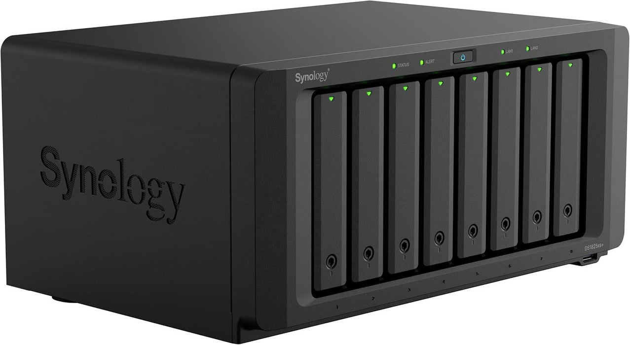Network Storage Synology DS1825+, for 8 disks, AMD Ryzen V1500B, 8 GB DDR4