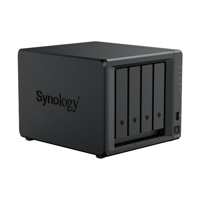 Network storage Synology NAS DS925+, for 4 drives, AMD Ryzen V1500B, 4GB DDR4 SODIMM