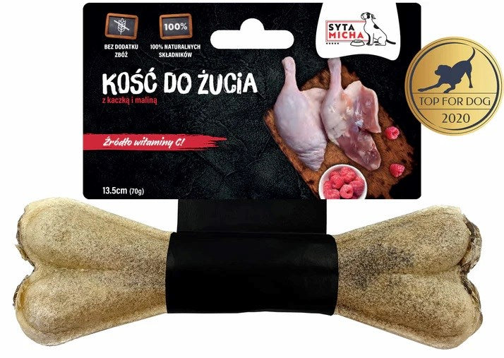 SYTA MICHA Duck with raspberries - a treat for dogs - 13.5 cm