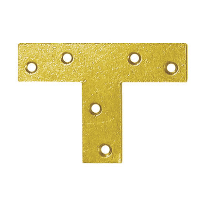 T-SHAPED PLATE 70X50X16 MM DOMAX KT1 - Ъгли и планки<<<Профили и планки<<<Инструменти и железария<<<Praktiker&&&Ъглови