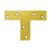 T-SHAPED PLATE 70X50X16 MM DOMAX KT1 - Ъгли и планки<<<Профили и планки<<<Инструменти и железария<<<Praktiker&&&Ъглови