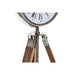 Table clock DKD Home Decor Silver Natural - Декорация и Осветление<<<Дом Градина<<<BigBuy&&&Стенни часовници и