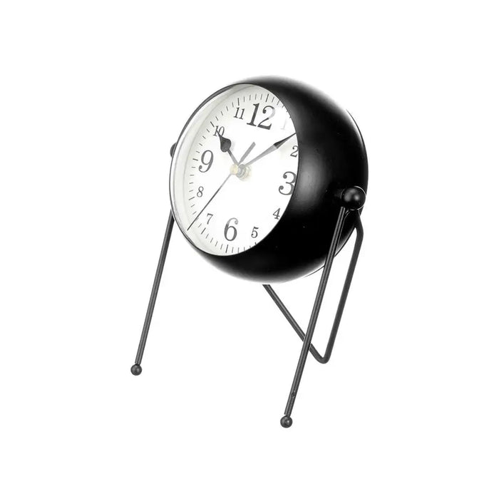 Table clock Gift Decor Black (4 Units) - Декорация и Осветление<<<Дом Градина<<<BigBuy&&&Стенни часовници и