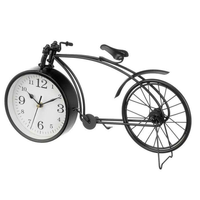 Table clock Gift Decor Black Bicycle (4 Units) - Декорация и Осветление<<<Дом Градина<<<BigBuy&&&Стенни часовници и