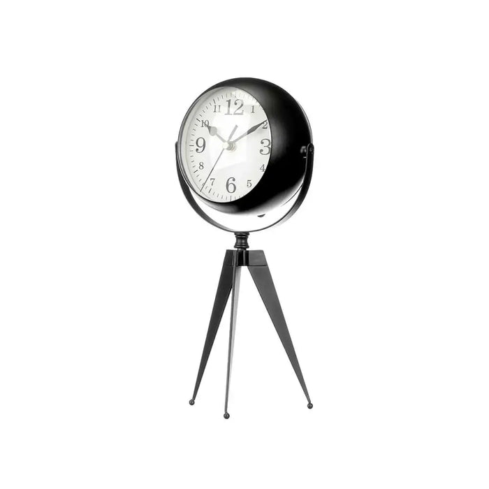 Table clock Gift Decor Black Tripod (4 Units) - Декорация и Осветление<<<Дом Градина<<<BigBuy&&&Стенни часовници и