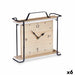 Table clock Gift Decor Black Wood (6 Units) - Декорация и Осветление<<<Дом Градина<<<BigBuy&&&Стенни часовници и