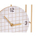 Table clock Gift Decor Black Wood Squared (6 Units) - Декорация и Осветление<<<Дом Градина<<<BigBuy&&&Стенни часовници