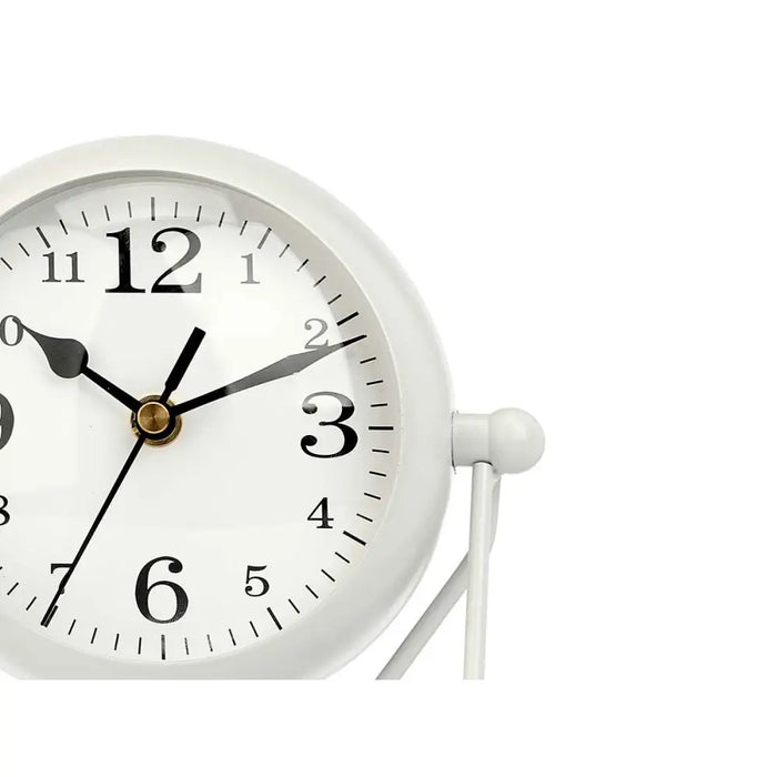 Table clock Gift Decor White (4 Units) - Декорация и Осветление<<<Дом Градина<<<BigBuy&&&Стенни часовници и