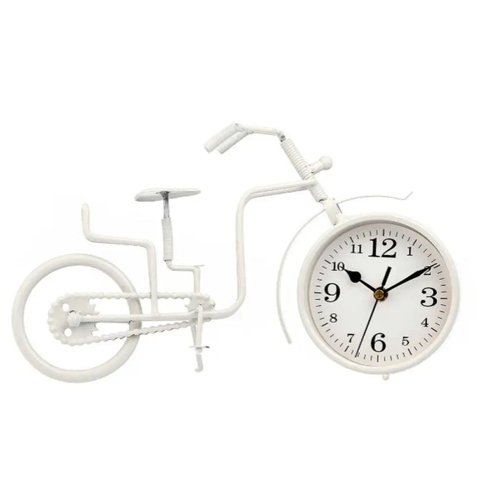 Table clock Gift Decor White Bicycle (4 Units) - Декорация и Осветление<<<Дом Градина<<<BigBuy&&&Стенни часовници и