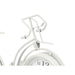 Table clock Gift Decor White Bicycle (4 Units) - Декорация и Осветление<<<Дом Градина<<<BigBuy&&&Стенни часовници и