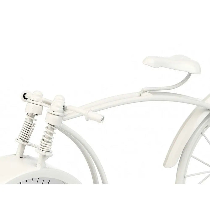 Table clock Gift Decor White Bicycle (4 Units) - Декорация и Осветление<<<Дом Градина<<<BigBuy&&&Стенни часовници и