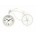 Table clock Gift Decor White Bicycle (4 Units) - Декорация и Осветление<<<Дом Градина<<<BigBuy&&&Стенни часовници и