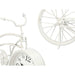 Table clock Gift Decor White Bicycle (4 Units) - Декорация и Осветление<<<Дом Градина<<<BigBuy&&&Стенни часовници и