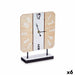 Table clock Gift Decor White Wood (6 Units) - Декорация и Осветление<<<Дом Градина<<<BigBuy&&&Стенни часовници и