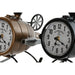 Table clock Home ESPRIT Black Golden Loft Helicopter (2 Units) - Декорация и Осветление<<<Дом Градина<<<BigBuy&&&Стенни