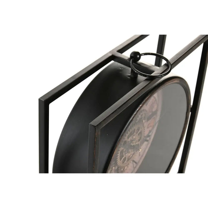 Table clock Home ESPRIT Black Golden Vintage - Декорация и Осветление<<<Дом Градина<<<BigBuy&&&Стенни часовници и