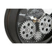 Table clock Home ESPRIT Black Silver - Декорация и Осветление<<<Дом Градина<<<BigBuy&&&Стенни часовници и