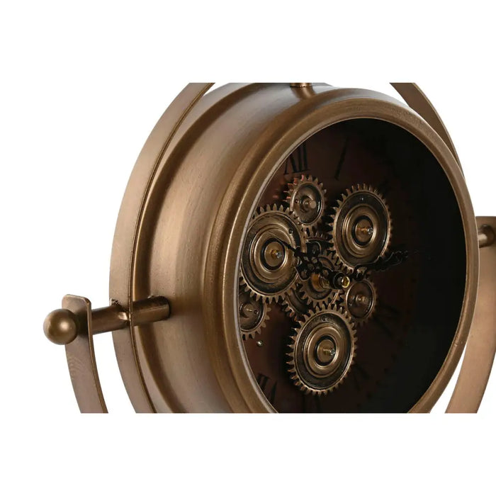 Table clock Home ESPRIT Golden Vintage - Декорация и Осветление<<<Дом Градина<<<BigBuy&&&Стенни часовници и