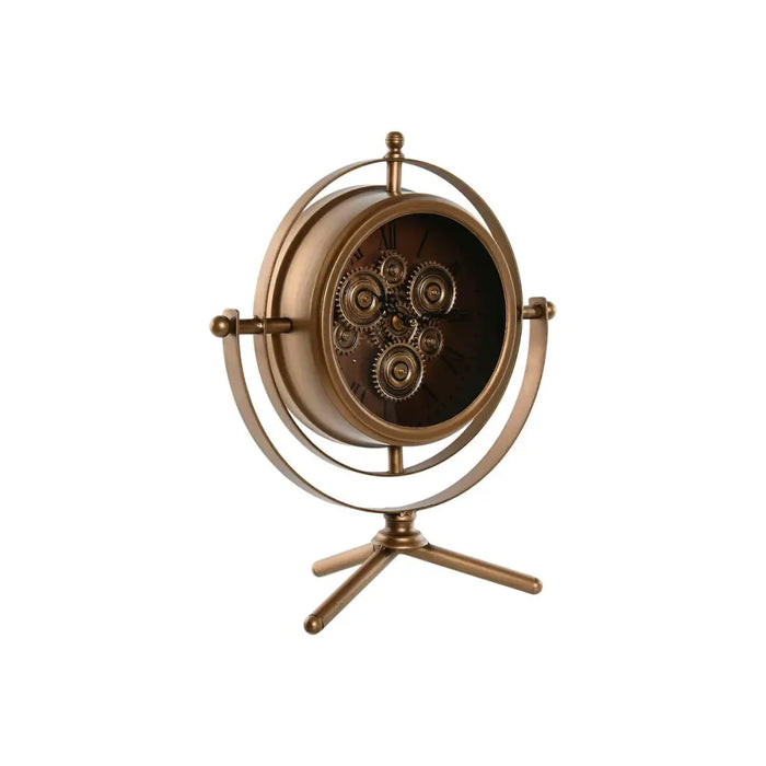 Table clock Home ESPRIT Golden Vintage - Декорация и Осветление<<<Дом Градина<<<BigBuy&&&Стенни часовници и