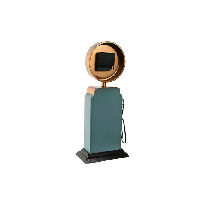 Table clock Home ESPRIT Green Orange Vintage gasolinera (2 Units) - Декорация и Осветление<<<Дом