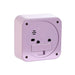 Table clock Home ESPRIT Green Pink Coral Lilac (4 Units) - Декорация и Осветление<<<Дом Градина<<<BigBuy&&&Стенни