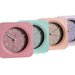 Table clock Home ESPRIT Green Pink Coral Lilac (4 Units) - Декорация и Осветление<<<Дом Градина<<<BigBuy&&&Стенни