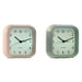 Table clock Home ESPRIT Pink Mint (2 Units) - Декорация и Осветление<<<Дом Градина<<<BigBuy&&&Стенни часовници и