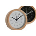 Table clock Home ESPRIT White Black (2 Units) - Декорация и Осветление<<<Дом Градина<<<BigBuy&&&Стенни часовници и
