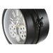 Table clock Home ESPRIT White Black Silver - Декорация и Осветление<<<Дом Градина<<<BigBuy&&&Стенни часовници и