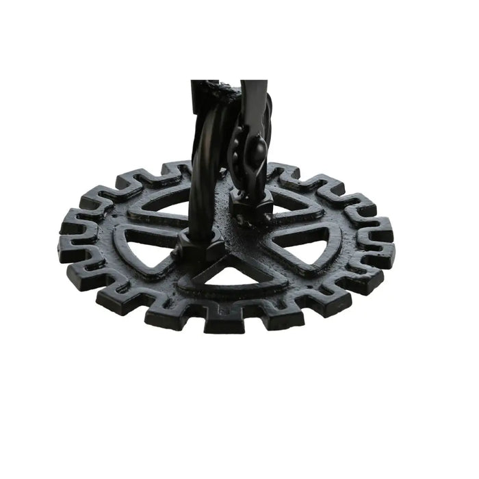 Table clock Home ESPRIT White Black Silver - Декорация и Осветление<<<Дом Градина<<<BigBuy&&&Стенни часовници и
