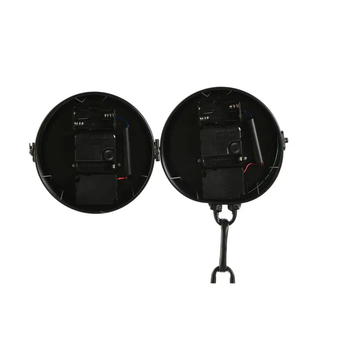Table clock Home ESPRIT White Black Silver - Декорация и Осветление<<<Дом Градина<<<BigBuy&&&Стенни часовници и
