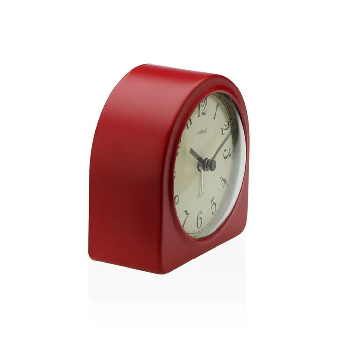 Table clock Versa Luxa Red - Декорация и Осветление<<<Дом Градина<<<BigBuy&&&Стенни часовници и будилници<<<Декорация и